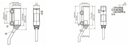 KJT-F-G5S激光光电开关|激光光电开关产品型号-参数-接线图